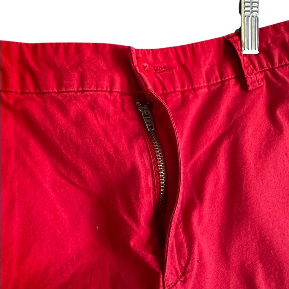 Liz Claiborne Red Casual Shorts Women’s Sz 10 - Picture 4 of 12